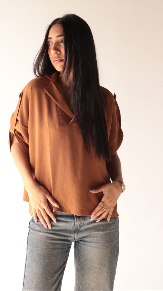 crepe blouse