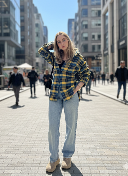 Plaid shirt ( cold )