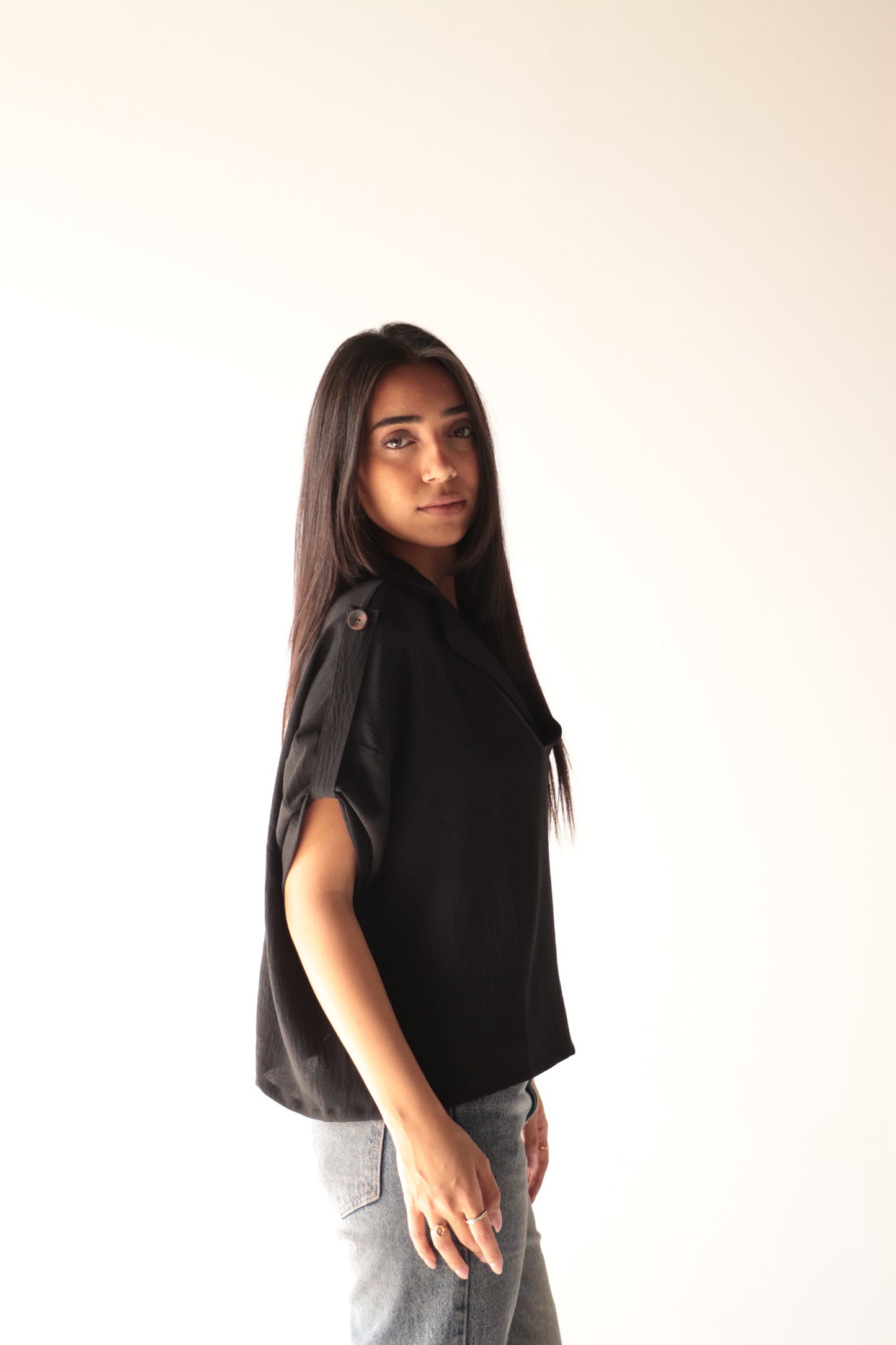 crepe blouse