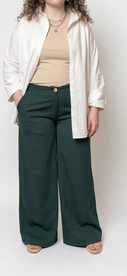 Wide leg skoba pants