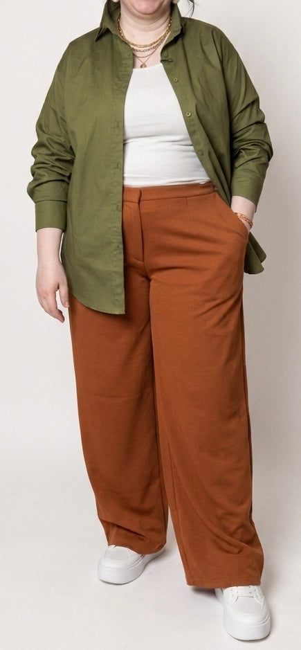 Wide leg skoba pants