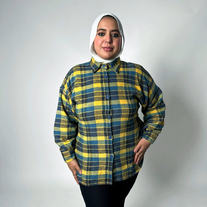 Plaid shirt ( cold )