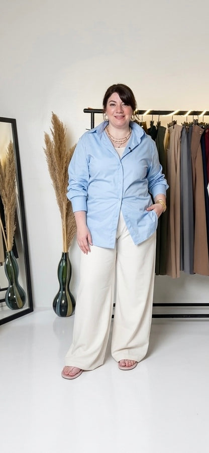 Wide leg skoba pants