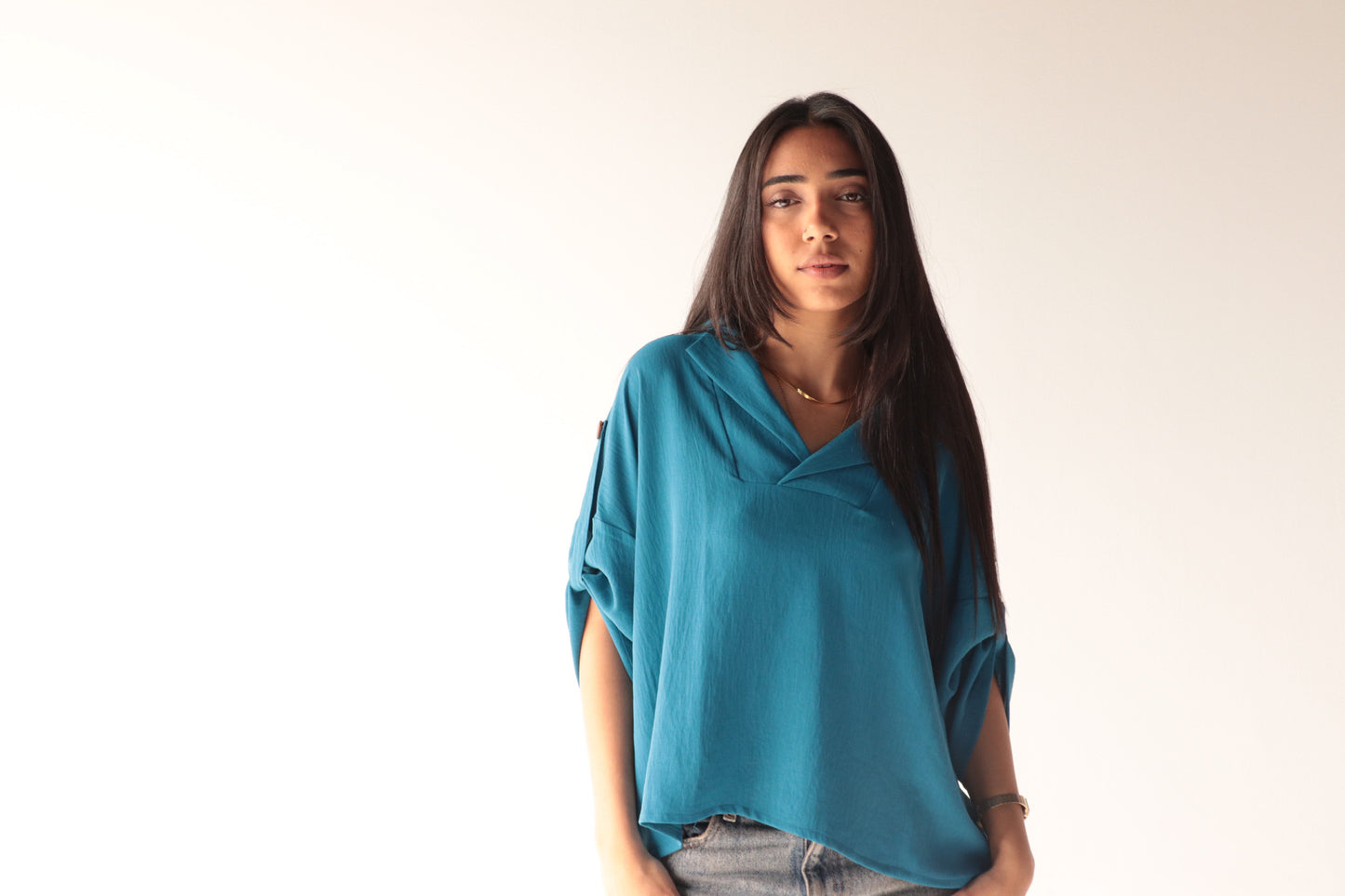 crepe blouse