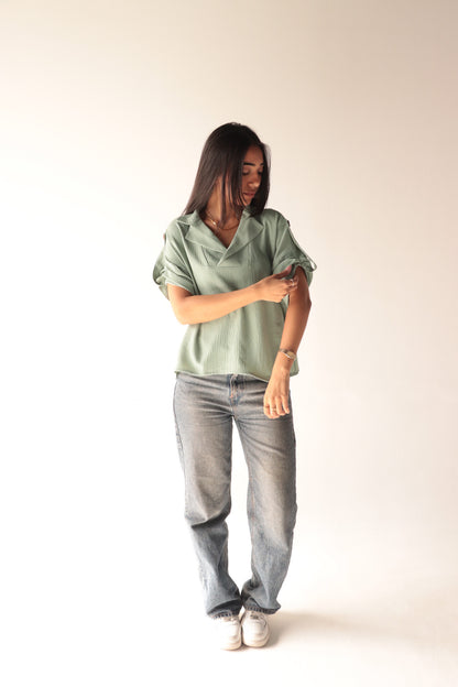 crepe blouse