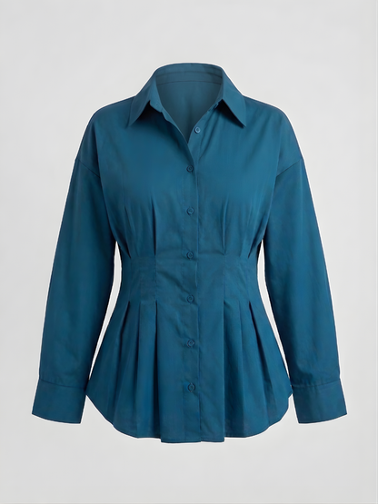 Dart shirt teal