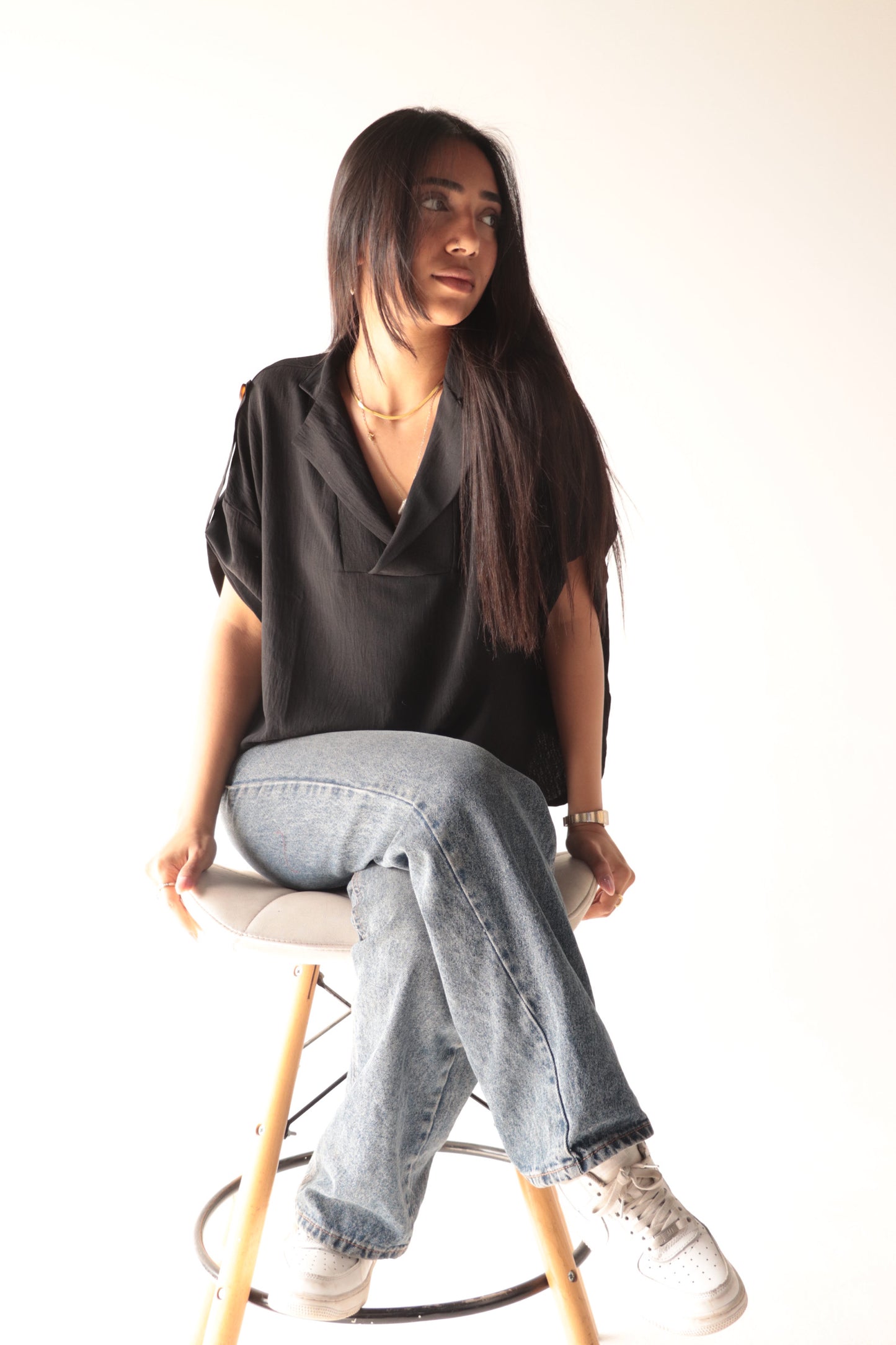 crepe blouse