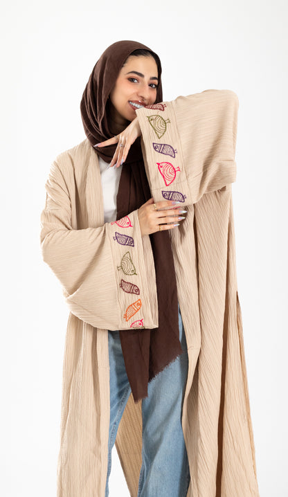 Embroidery cardigan