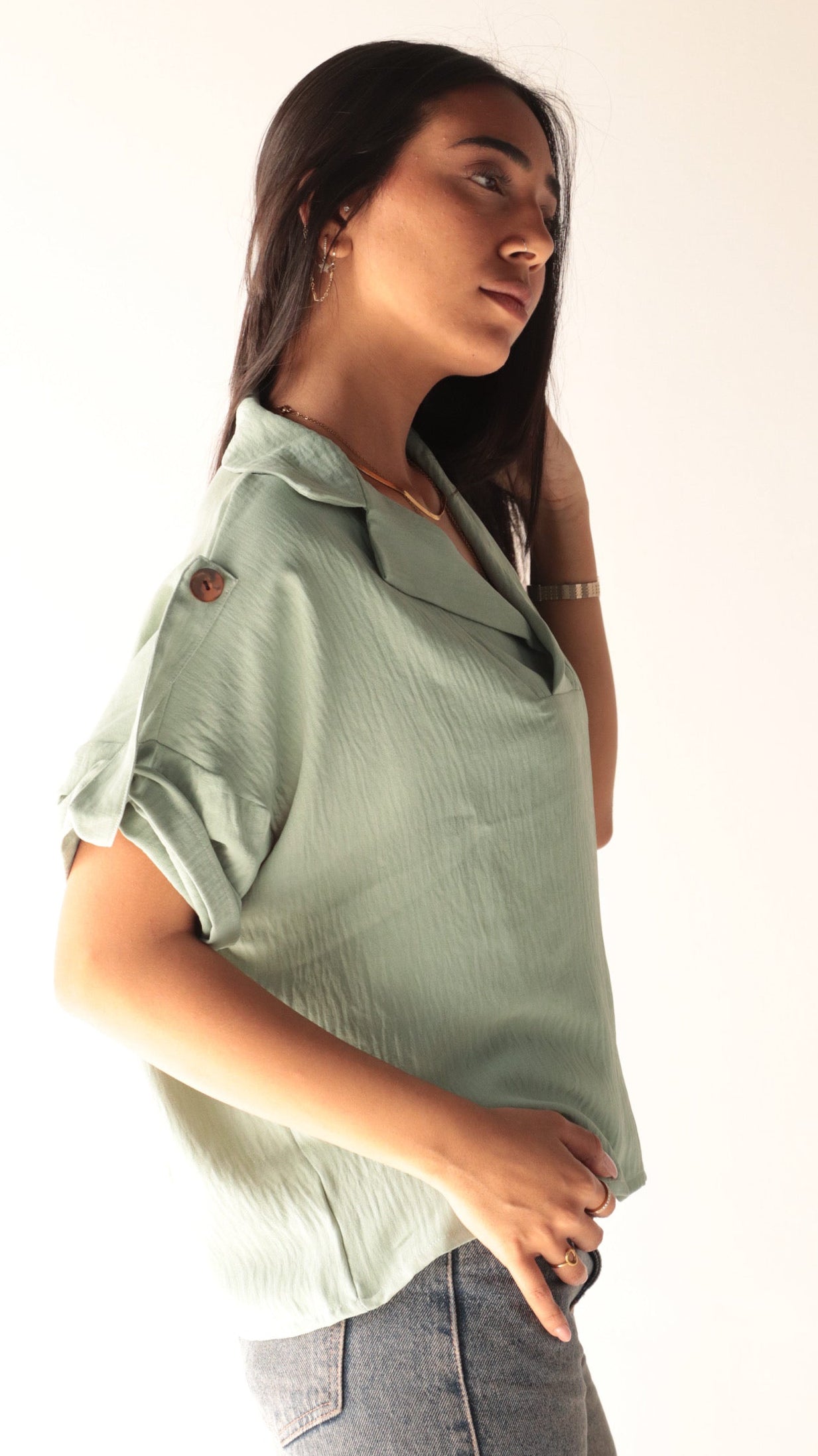 crepe blouse