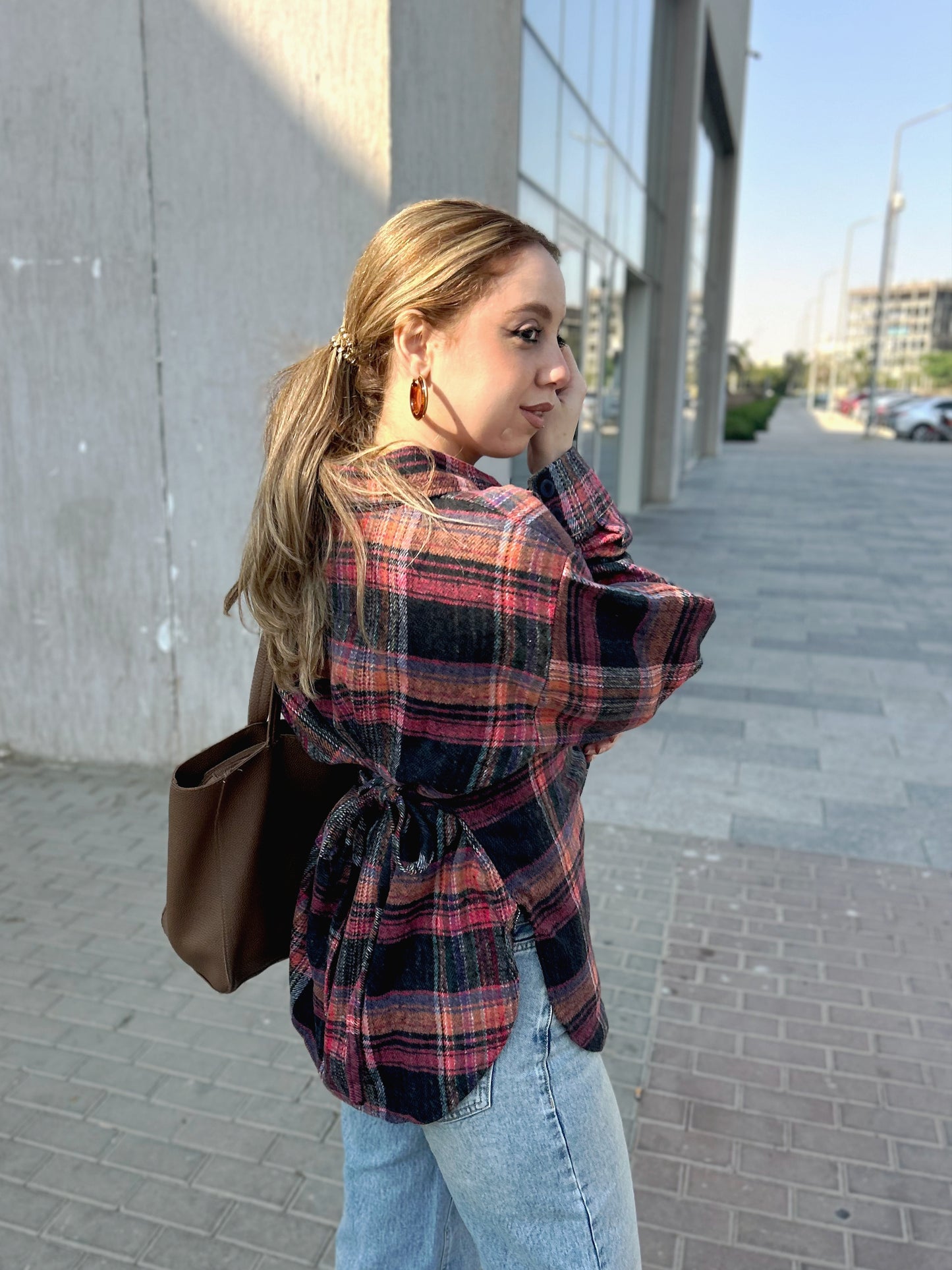 Plaid shirt ( warm )
