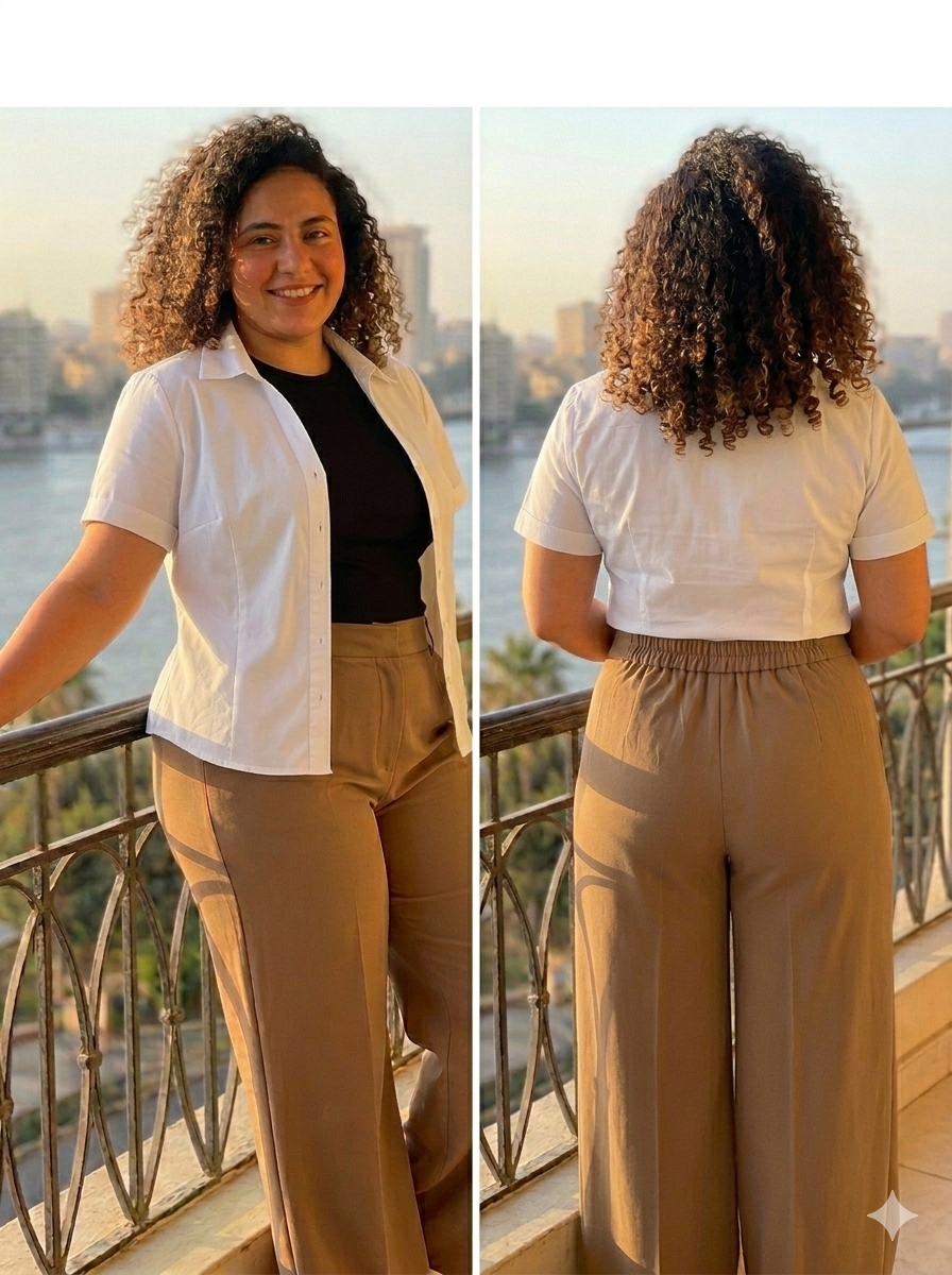 Wide leg skoba pants