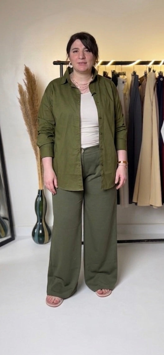 Wide leg skoba pants