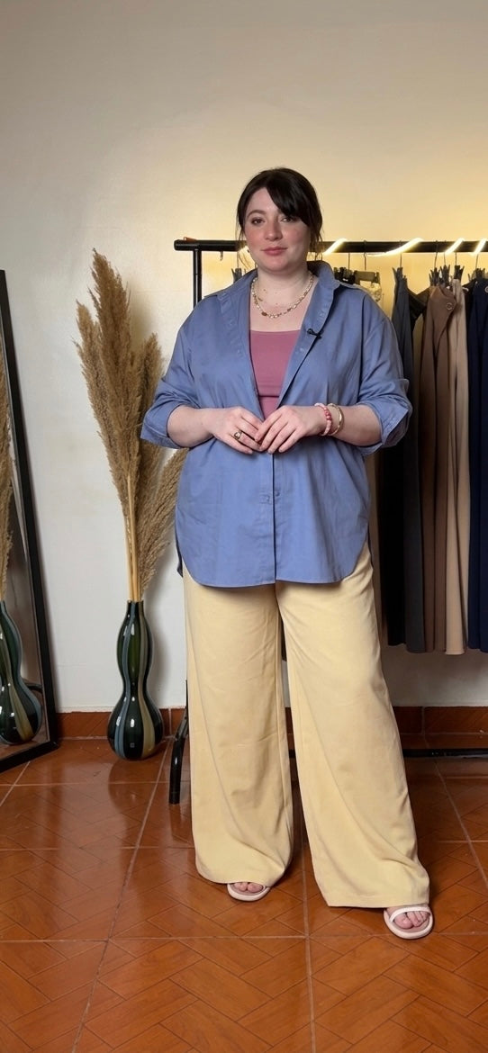 Wide leg skoba pants