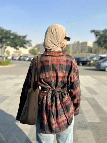 Plaid shirt ( warm )