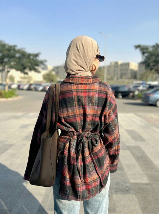 Plaid shirt ( warm )