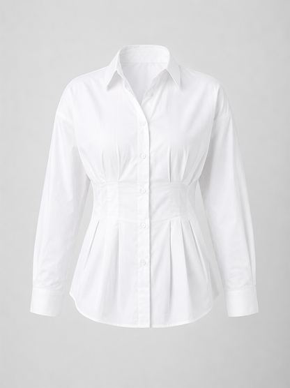 Dart shirt white