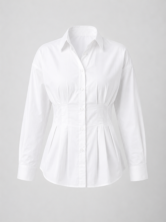 Dart shirt white