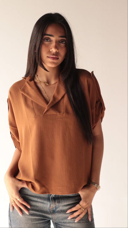 crepe blouse