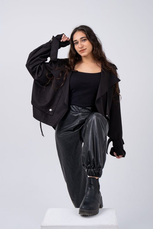 Trench Crop Jacket