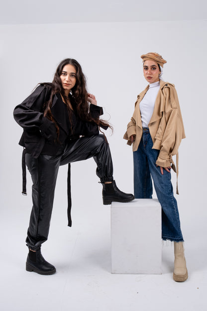 Trench Crop Jacket
