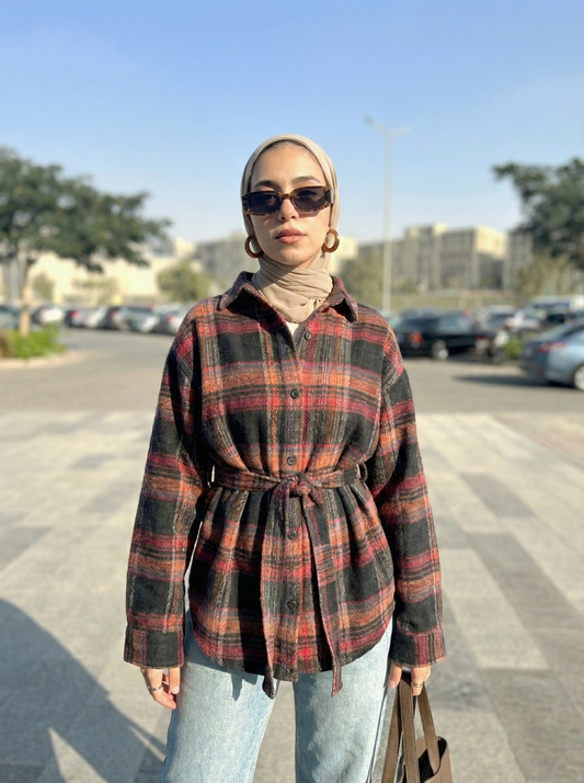 Plaid shirt ( warm )